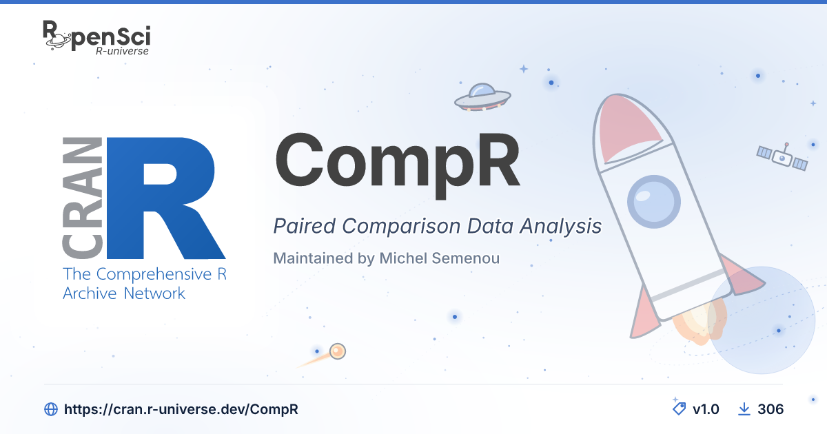 CompR: Paired Comparison Data Analysis