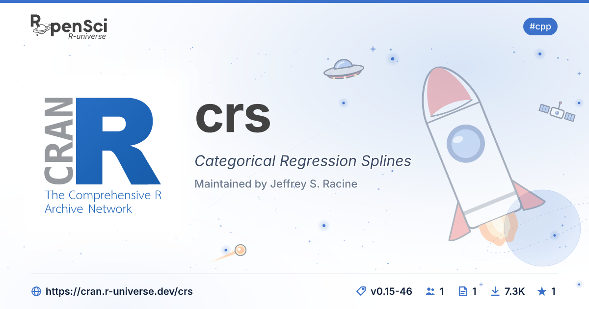 Getting Started with crs - crs