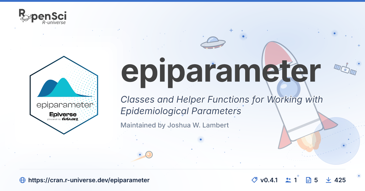 Parameter extraction and conversion in {epiparameter} - epiparameter