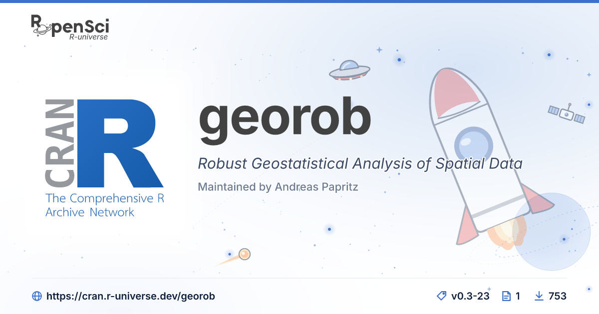 georob: Robust Geostatistical Analysis of Spatial Data
